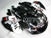 Suzuki GSXR750 1996-1999 ABS Fairing - West - Black White - MFS6902